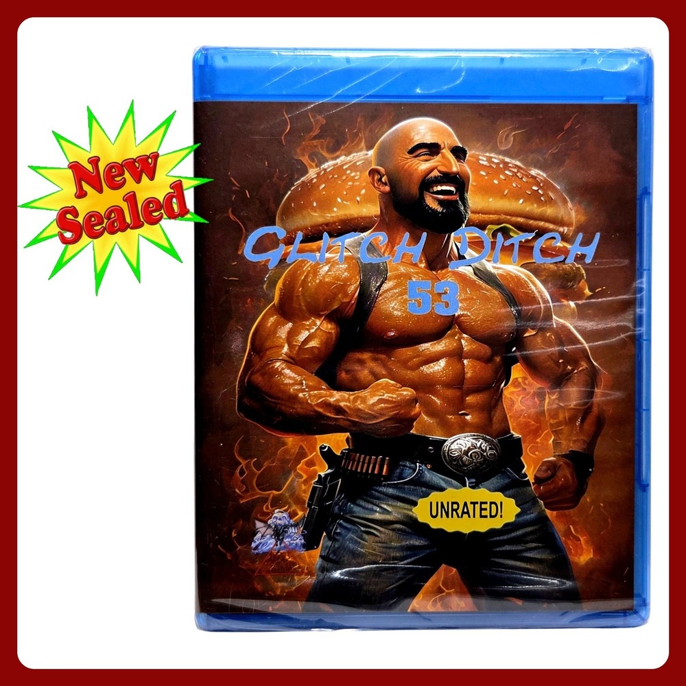 Die Star Pictures Glitch Ditch 53 Blu-ray Movie Unrated Sealed New SZ 1-Disc